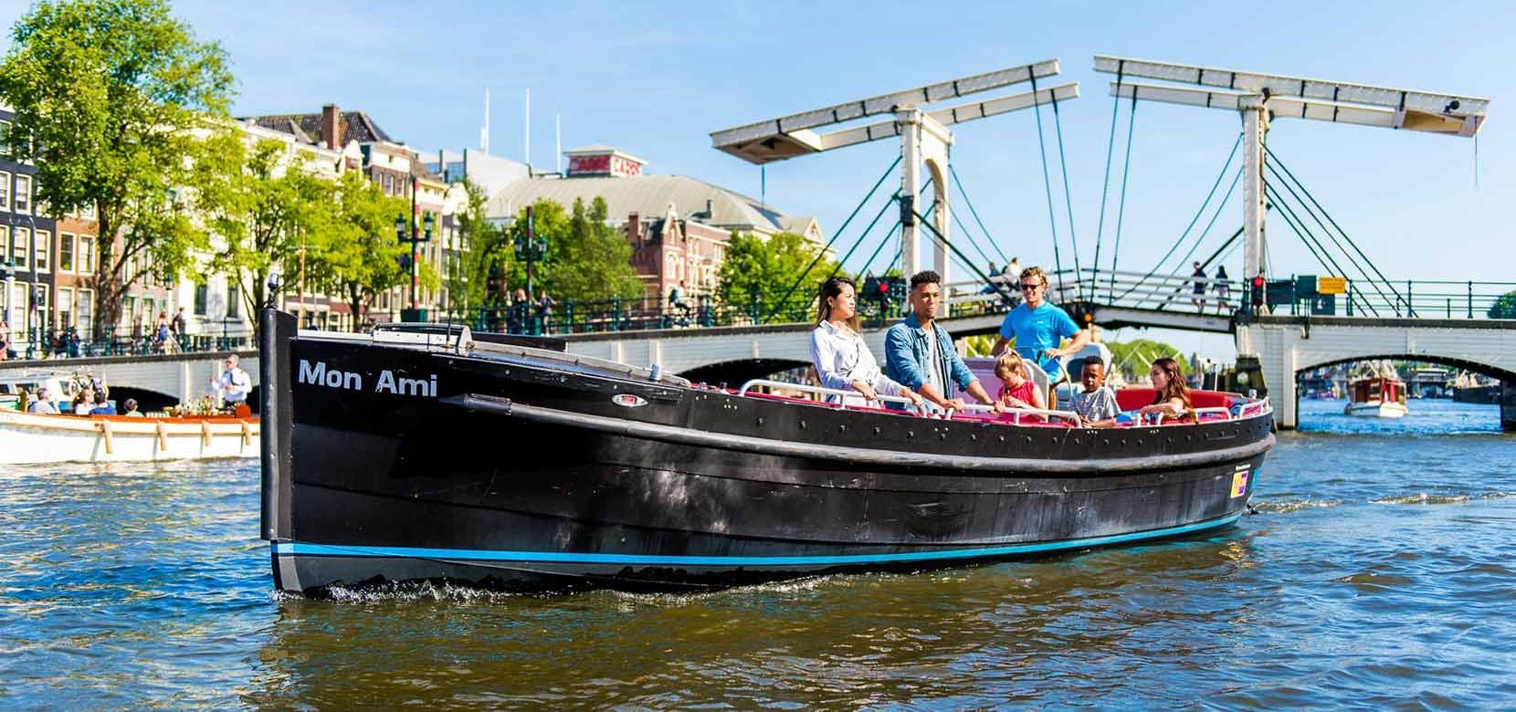 boat cruise like a local in Amsterdam