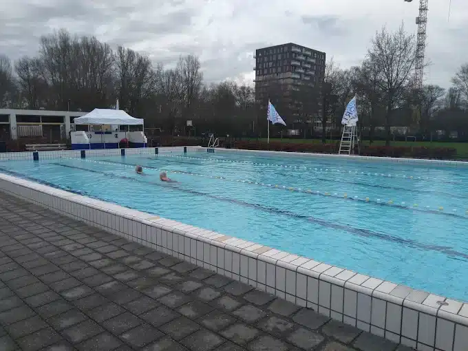 Swining pool in Amsterdam 